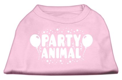 Party Animal Screen Print Shirt (Option: Light Pink Sm)