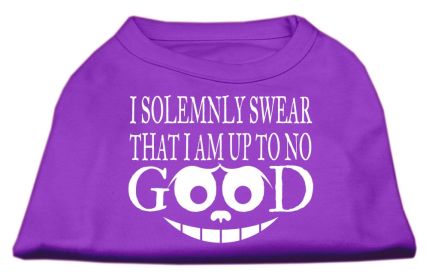 Up to No Good Screen Print Shirt (Option: Purple Sm)