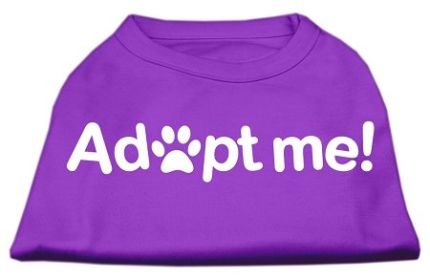 Adopt Me Screen Print Shirt (Option: Purple Sm)