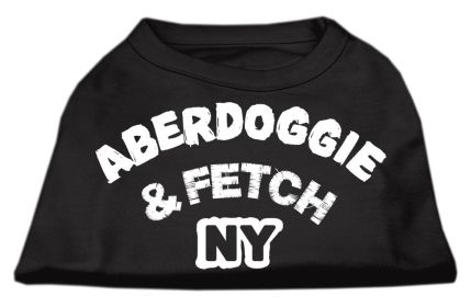 Aberdoggie NY Screenprint Shirts (Option: Black Lg)
