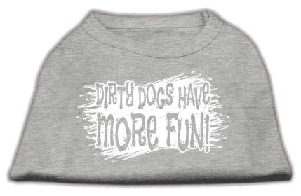 Dirty Dogs Screen Print Shirt (Option: Grey Lg)