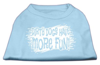 Dirty Dogs Screen Print Shirt (Option: Baby Blue Lg)