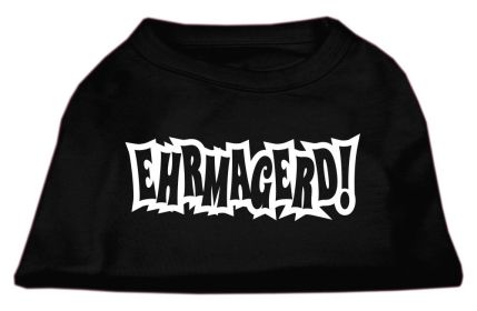 Ehrmagerd Screen Print Shirt (Option: Black Lg)